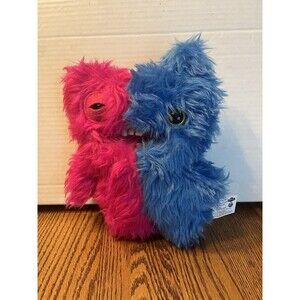 Fuggler Misfit Monsters Mr Screech Plush 2 In 1 Pink Blue 9” ZURU